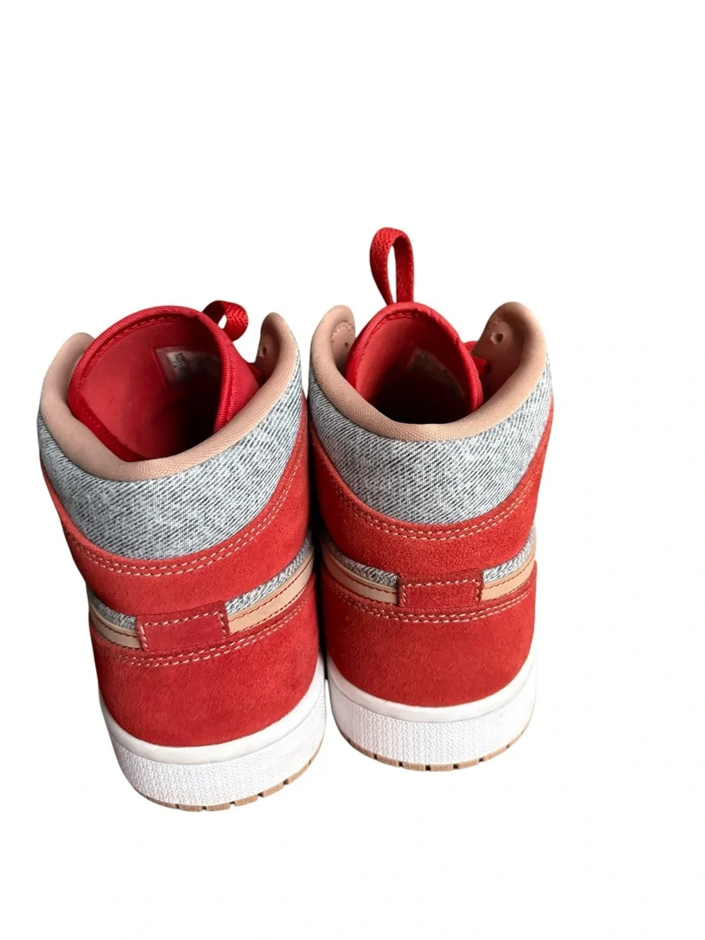 Air Jordan 1 Mid SE Denim Red DM4352-600 Men's  size 9.5
